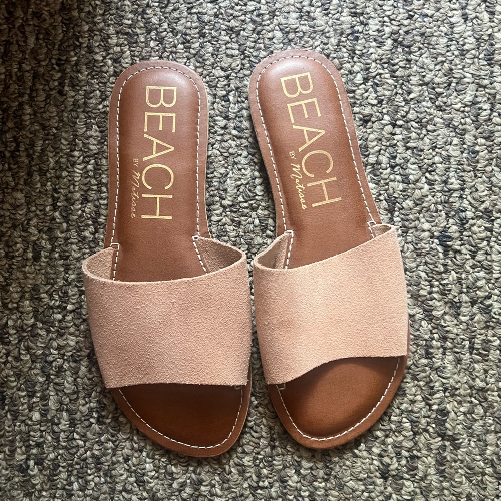 Rose Slide on Sandals - Picture 2 of 4